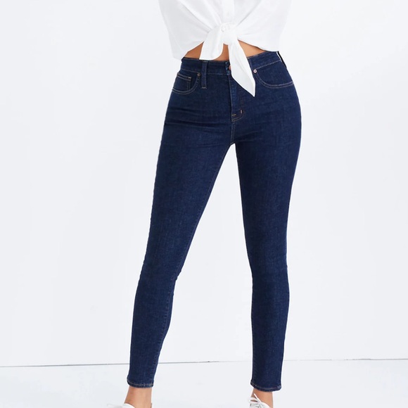 Madewell Curvy High Rise Skinny
